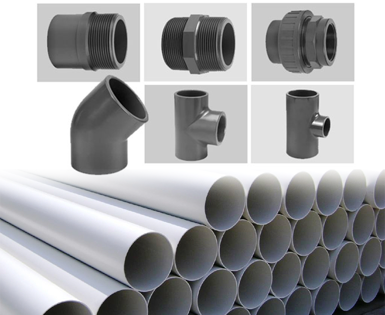 Pvc Pipes & Fittings. 